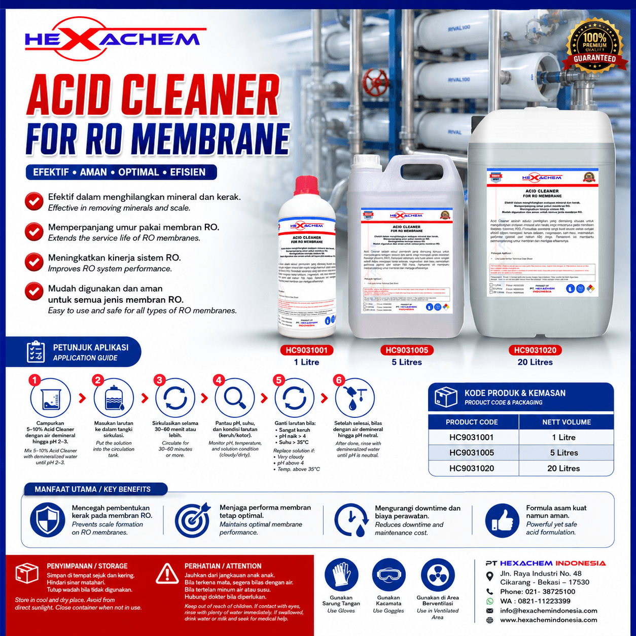 Acid Cleaner (RO Membrane)