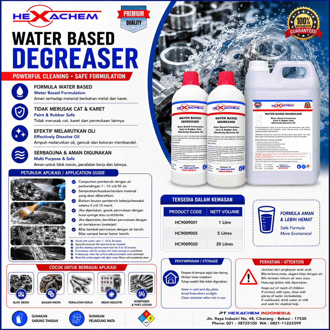 Water Based Degreaser
