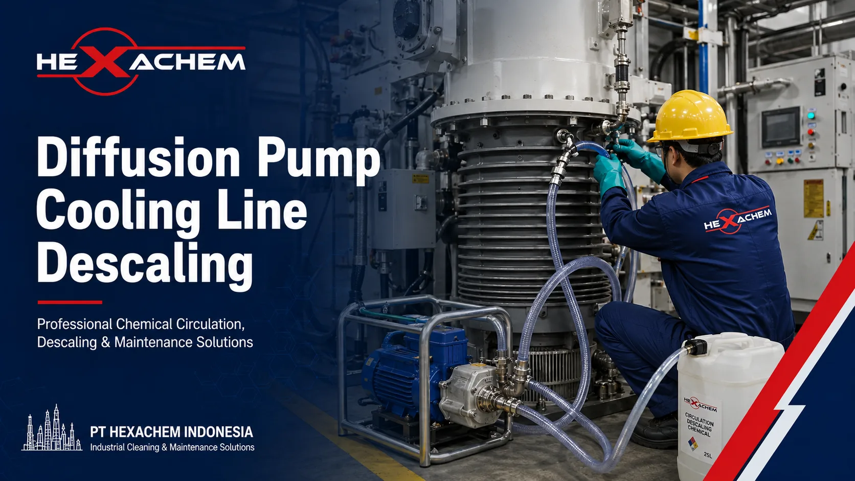 Descaling Diffusion Pump