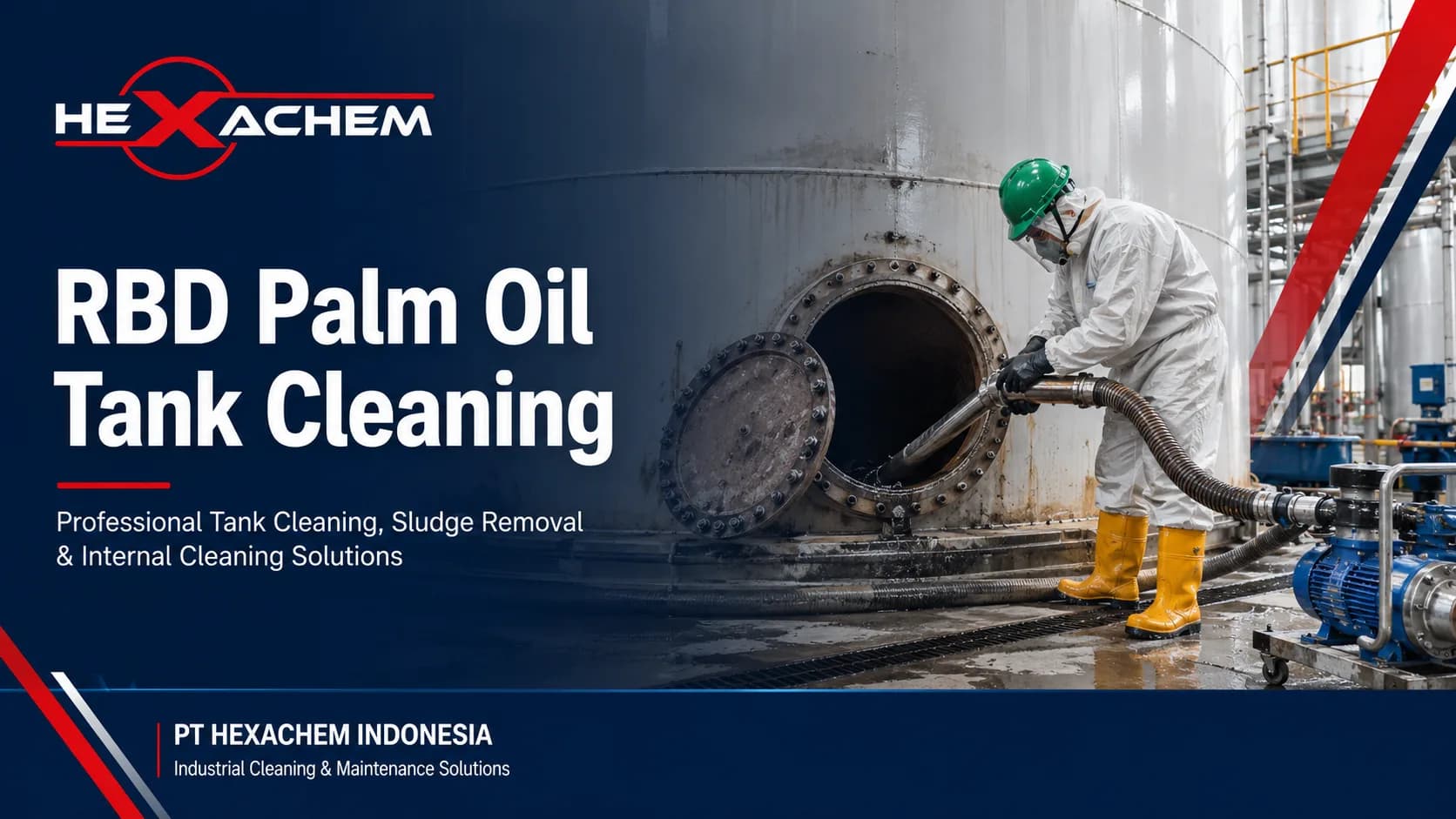 Pembersihan Tangki Minyak Sawit