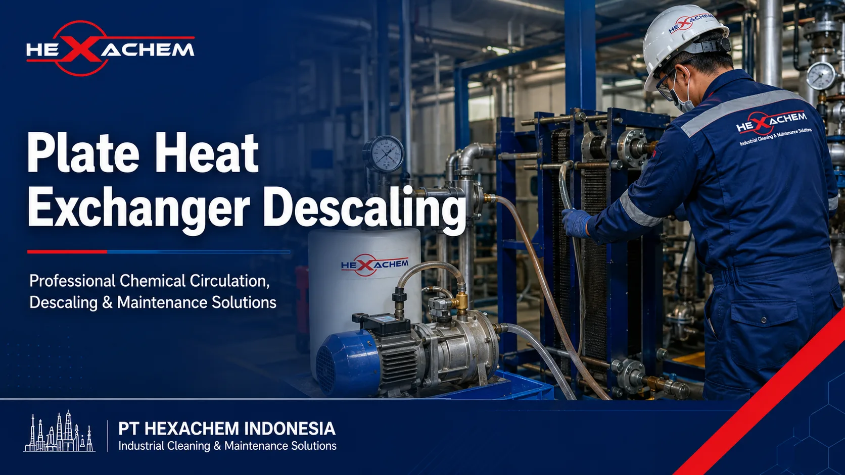 Descaling Plate Heat Exchanger