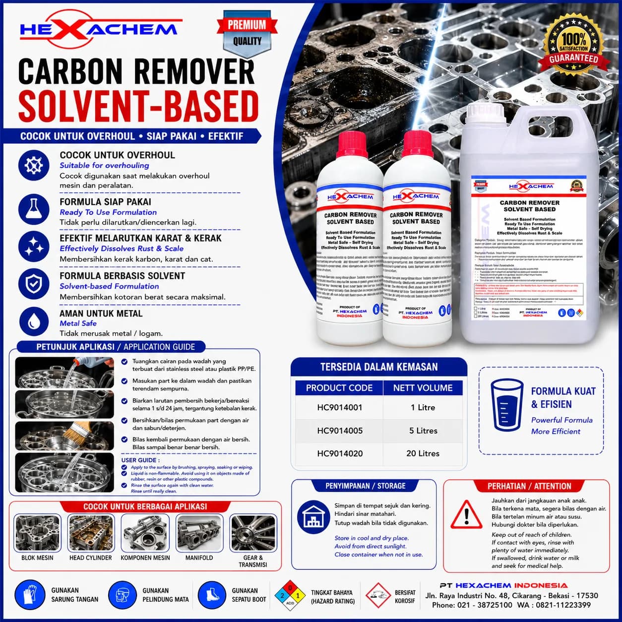 Carbon Remover – Solvent Based