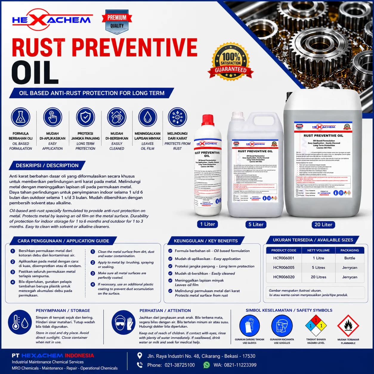 Rust Preventive – Oil Based
