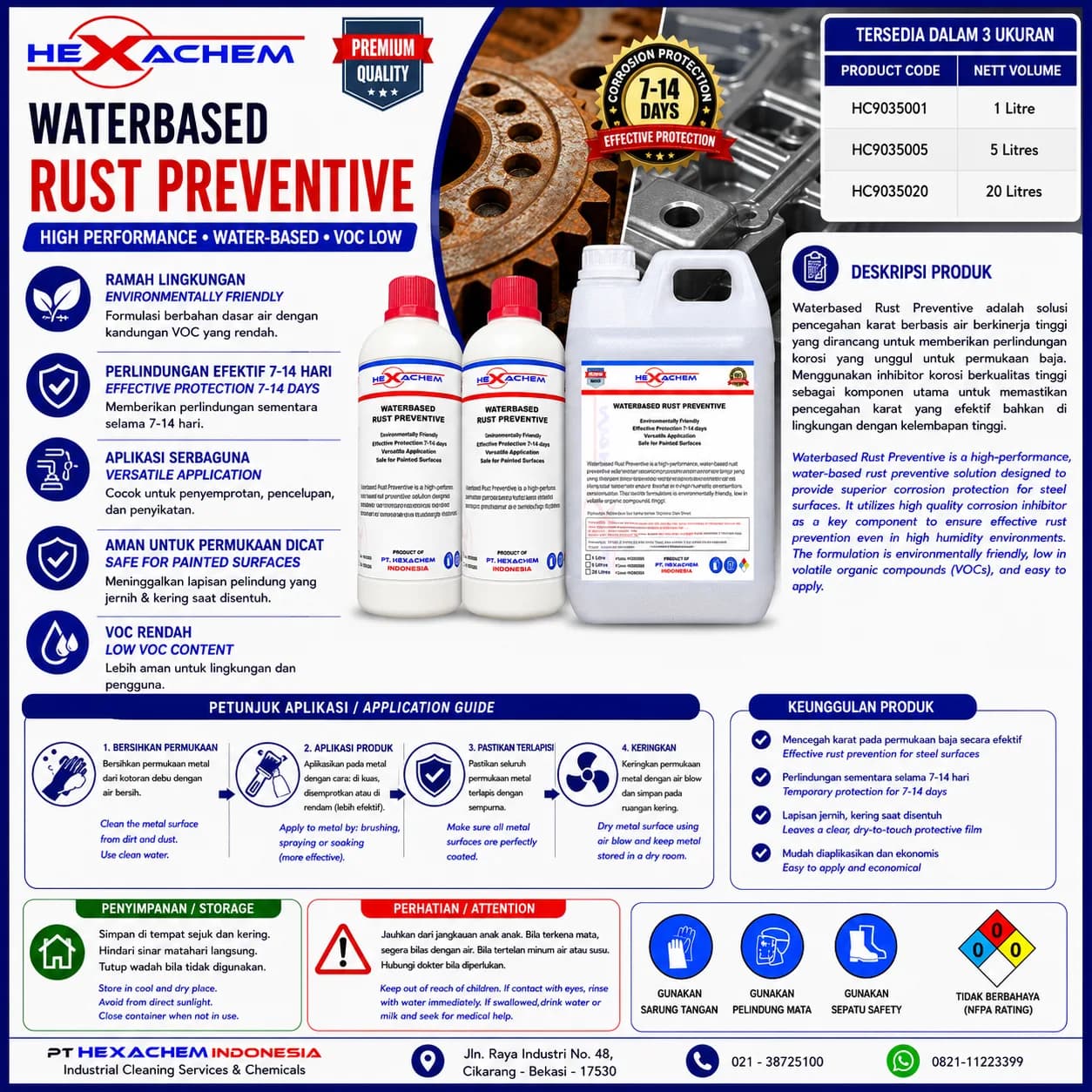 Water Based Rust Preventive